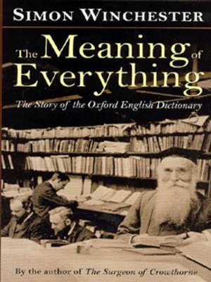 cover image of The meaning of everything